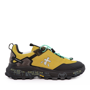 Sneakers bărbați Premiata Cross Trail galbeni 1694BP2540G