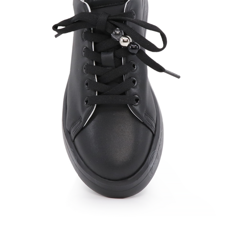 Sneakers femei Premiata Belle  negri din piele 1694DP5991N