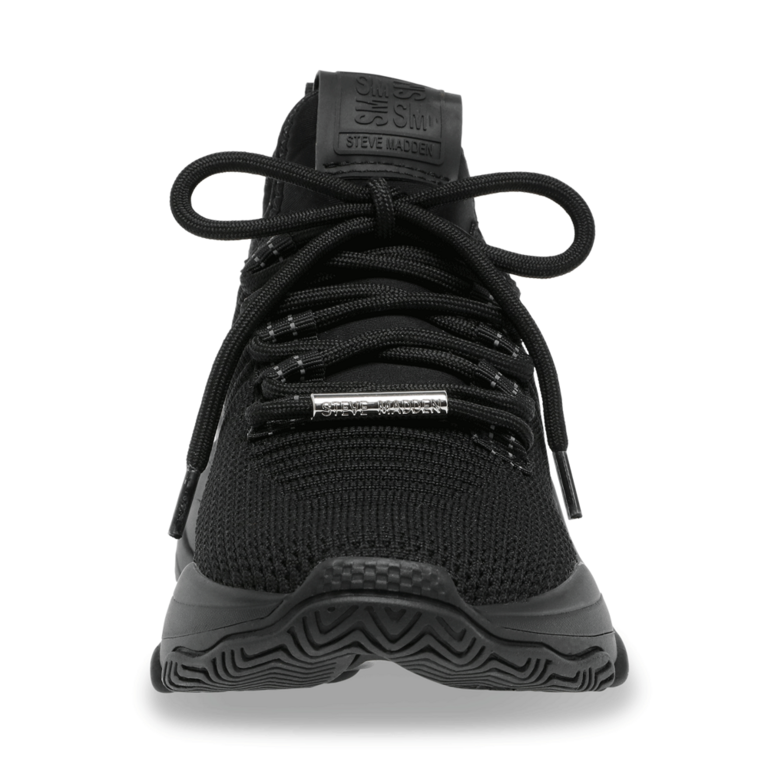 Sneakers femei Steve Madden MAC-E negri din material textil 1466DPMAC-EN