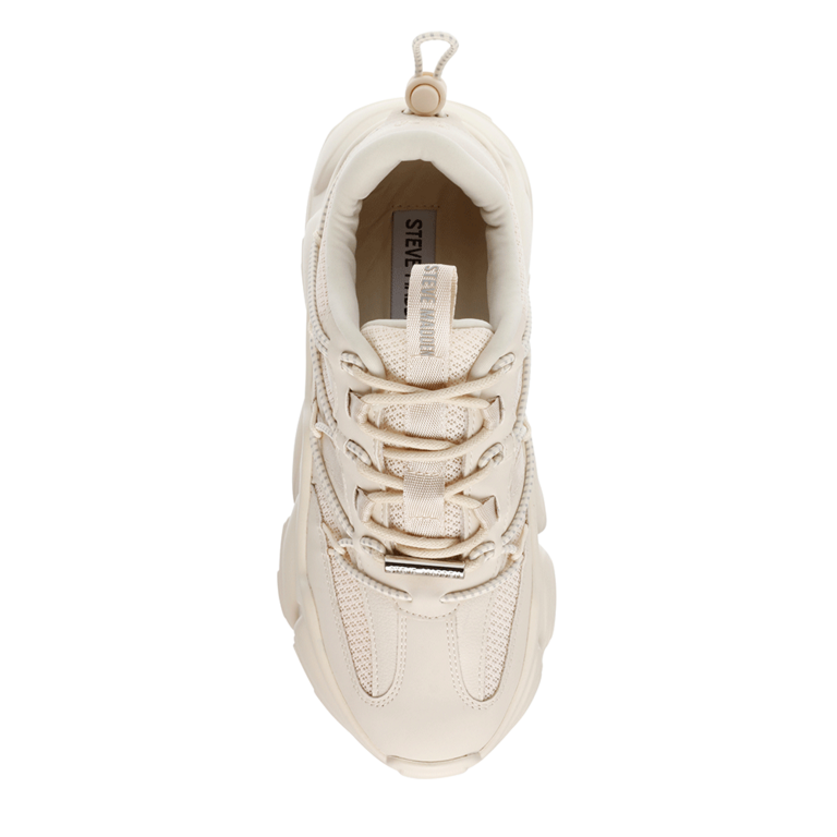 Sneakers femei Steve Madden Spectator bej din material sintetic și textil 1467DPSPECTATORBE