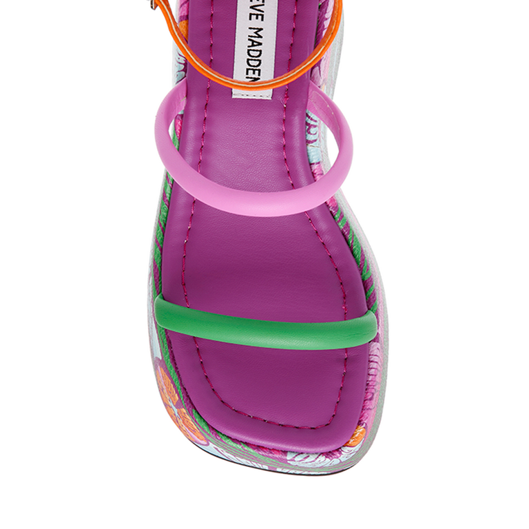 Sandale femei Steve Madden GRACIELA  multicolore cu platformă 1465dsgracielamu