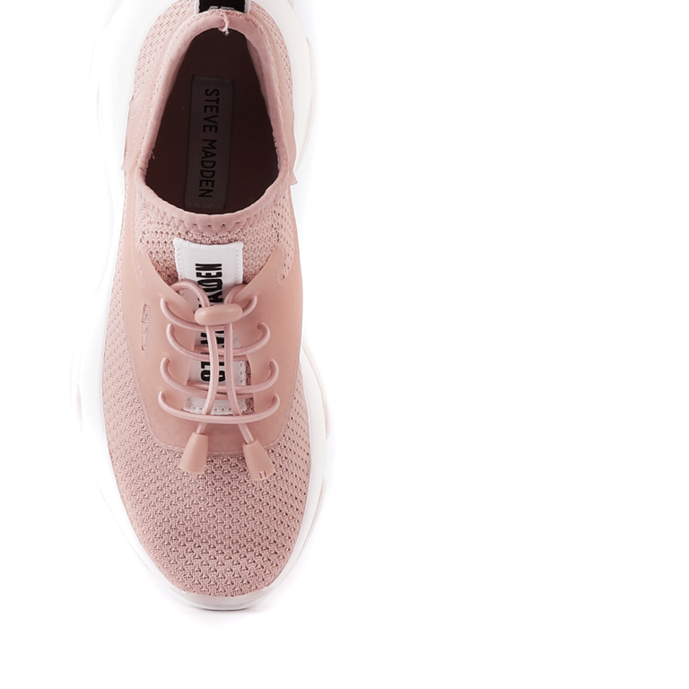 Pantofi sport femei Steve Madden roz din material textil 1461DPSMATCHRO