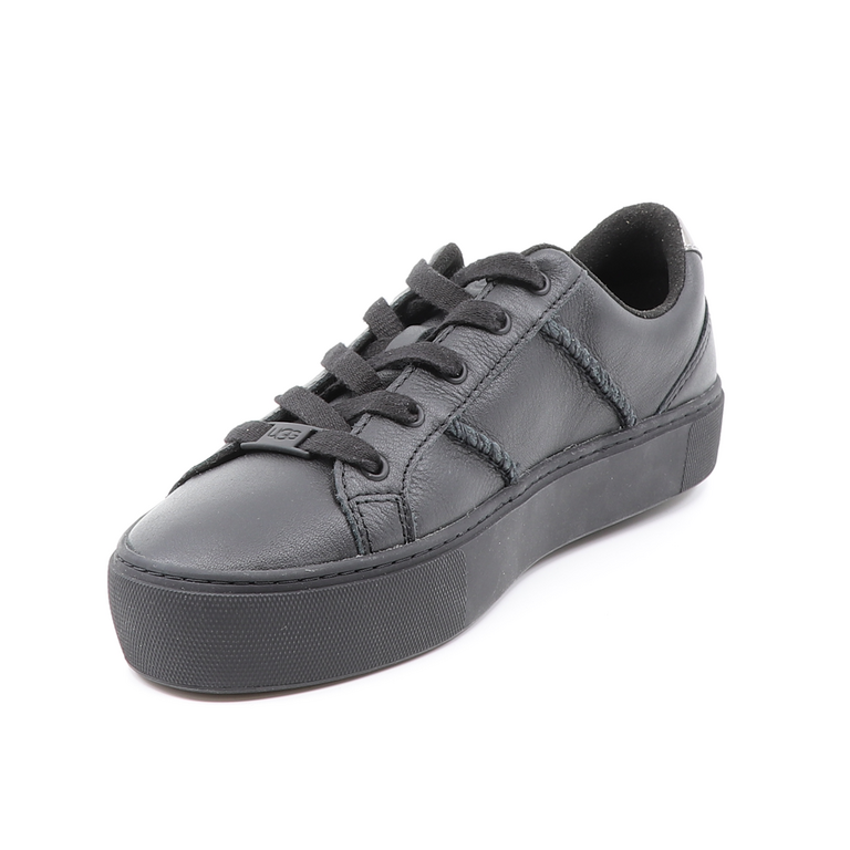 Pantofi sport femei UGG, de culoare neagră  din piele 2392dp19589n