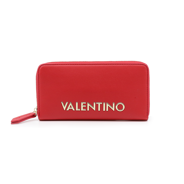 Portmoneu femei Valentino roșu 1953DPUJM155R