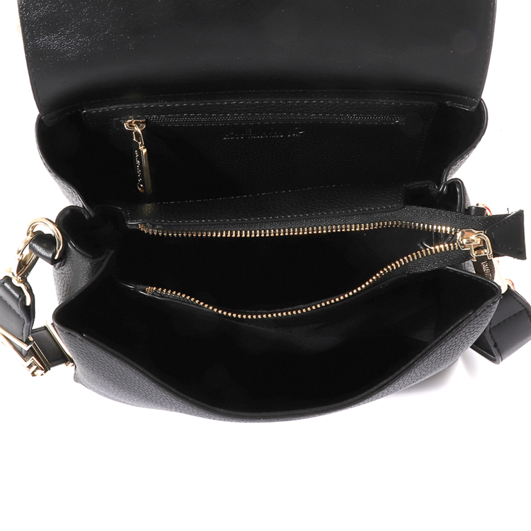 Poșetă satchel femei Valentino neagră 1954poss5a803n