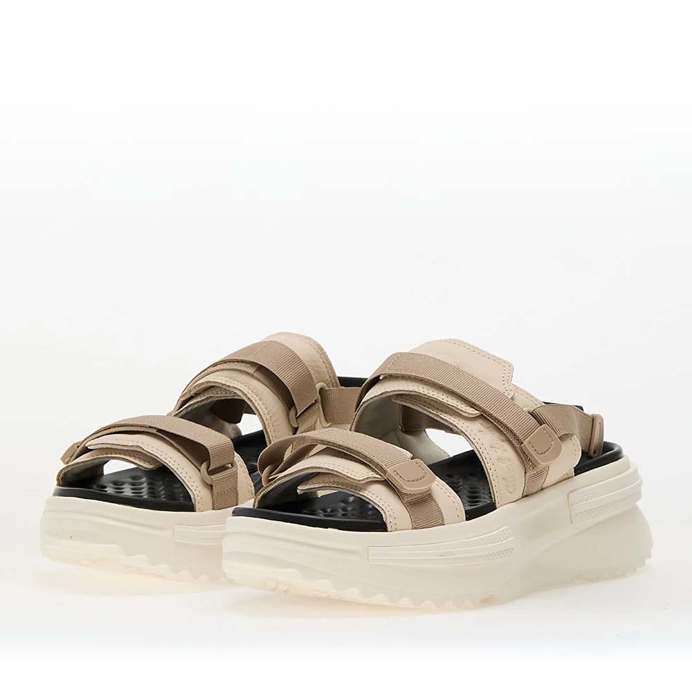 Sandale femei Converse RUN STAR UTILITY SANDAL CX bej din piele și textil 2949DS15096BE