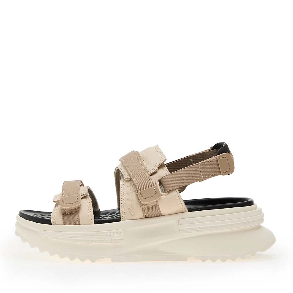 Sandale femei Converse RUN STAR UTILITY SANDAL CX bej din piele și textil 2949DS15096BE