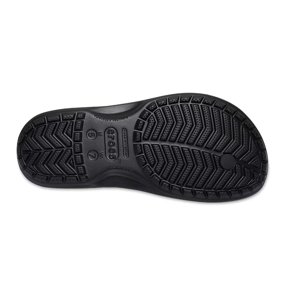 Papuci de plajă bărbați CROCS Crocband Flip negri 3899BSL11033N