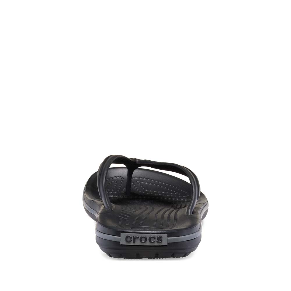 Papuci de plajă bărbați CROCS Crocband Flip negri 3899BSL11033N