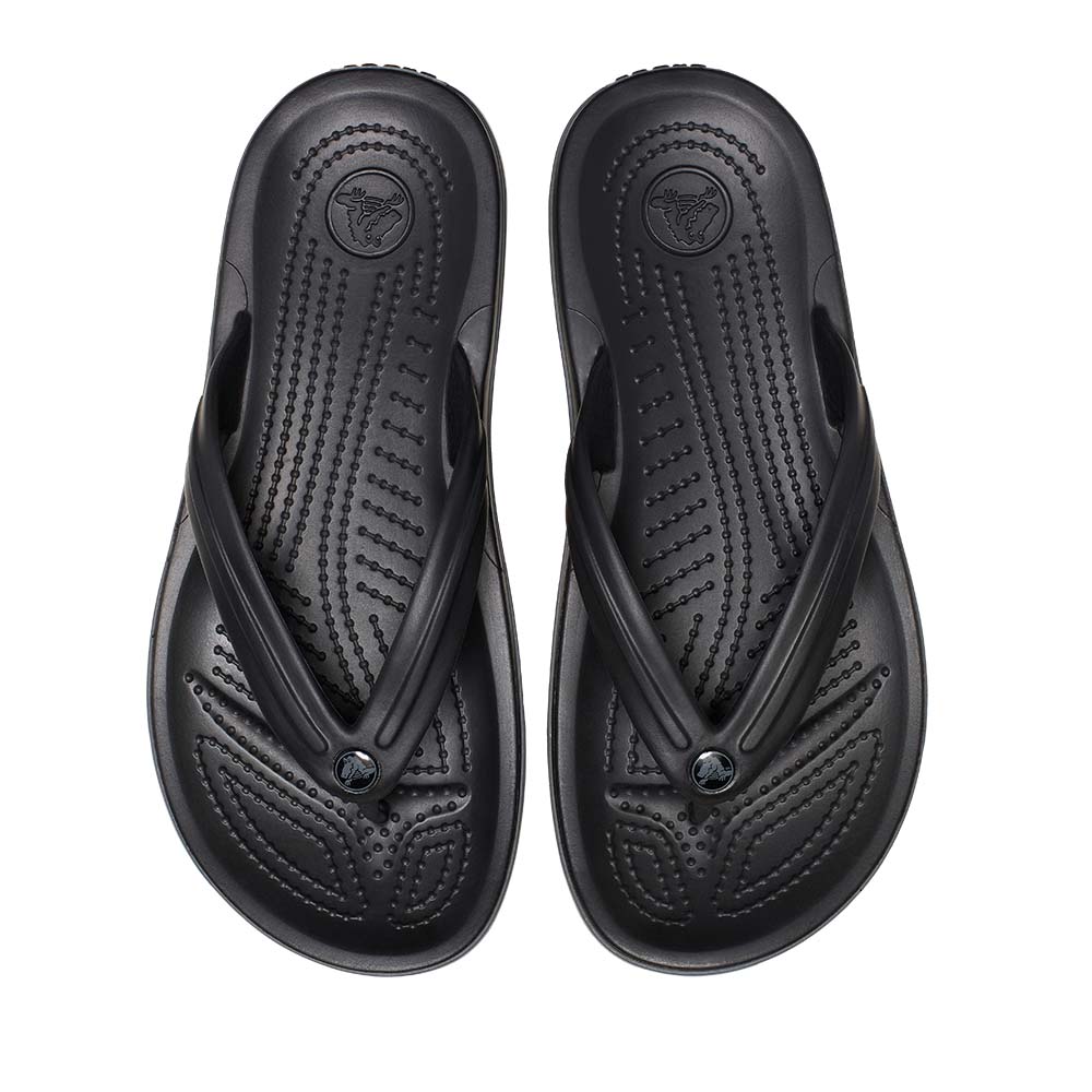 Papuci de plajă bărbați CROCS Crocband Flip negri 3899BSL11033N