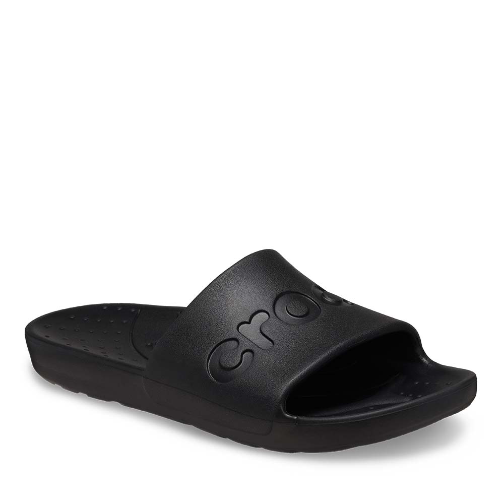 Papuci de plajă bărbați CROCS Crocs Slide negri 3899BSL210088N