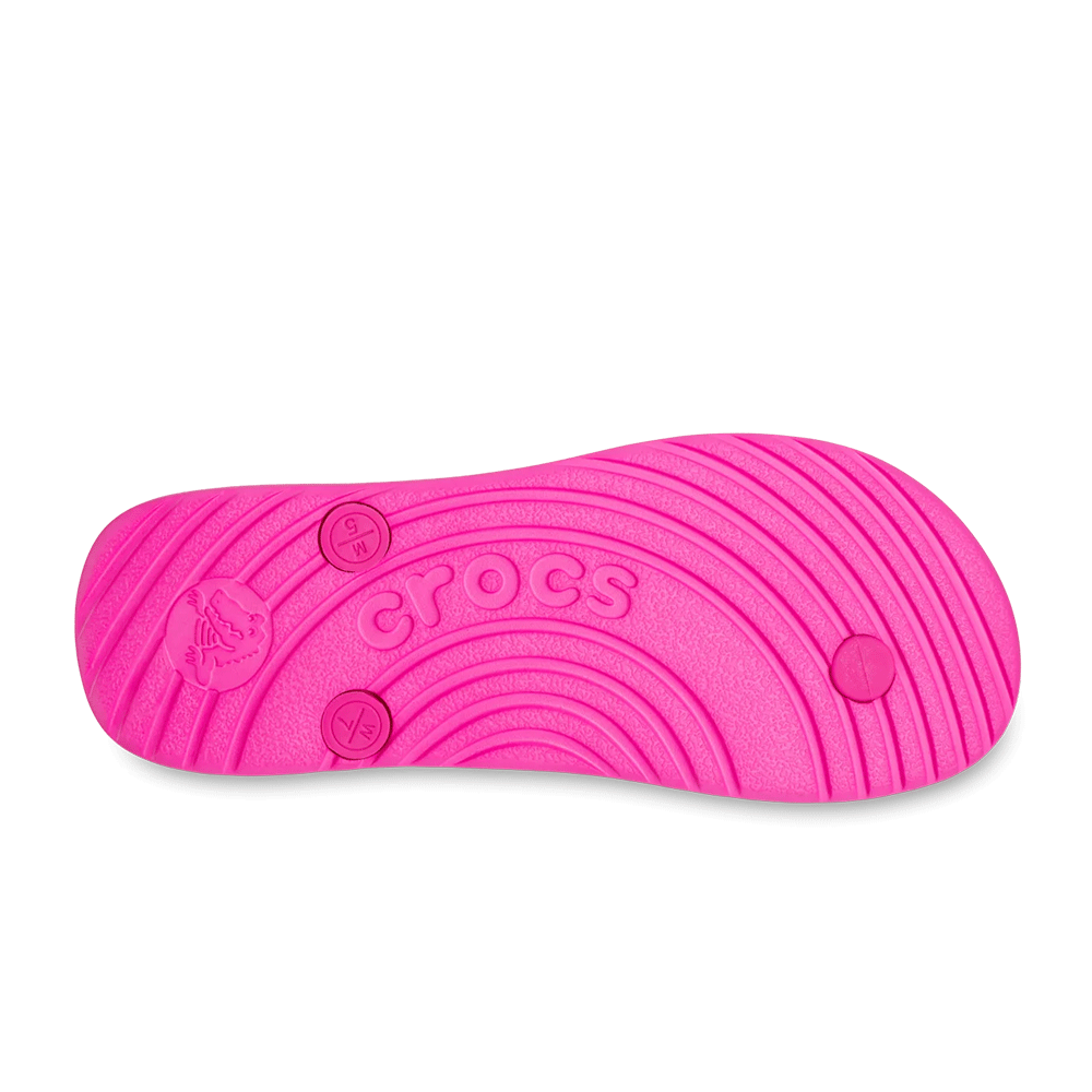 Papuci de plajă femei CROCS  Flip  fuchsia 3899DSL210089FU