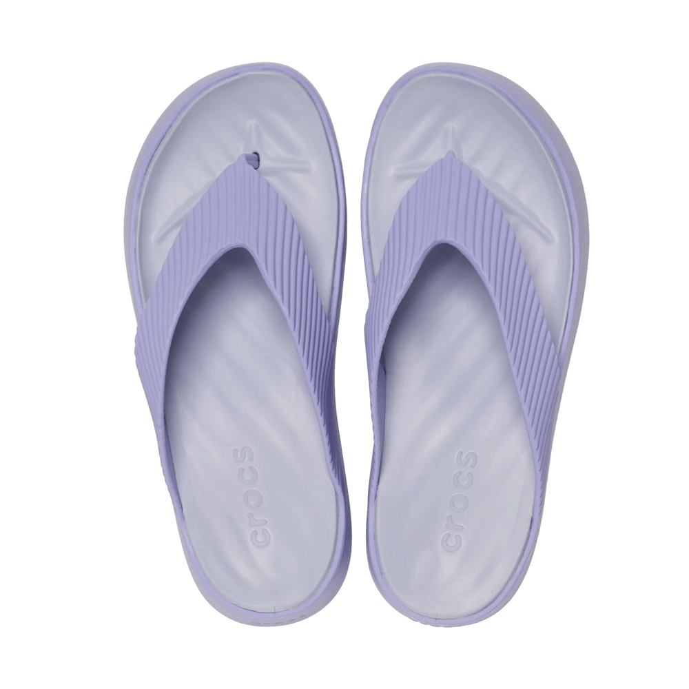Papuci de plajă femei CROCS  Getaway Groove Platform Flip  lila 3899DSL210700LI