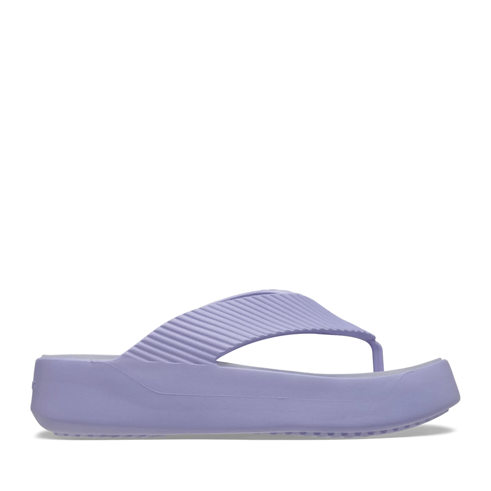Papuci de plajă femei CROCS  Getaway Groove Platform Flip  lila 3899DSL210700LI