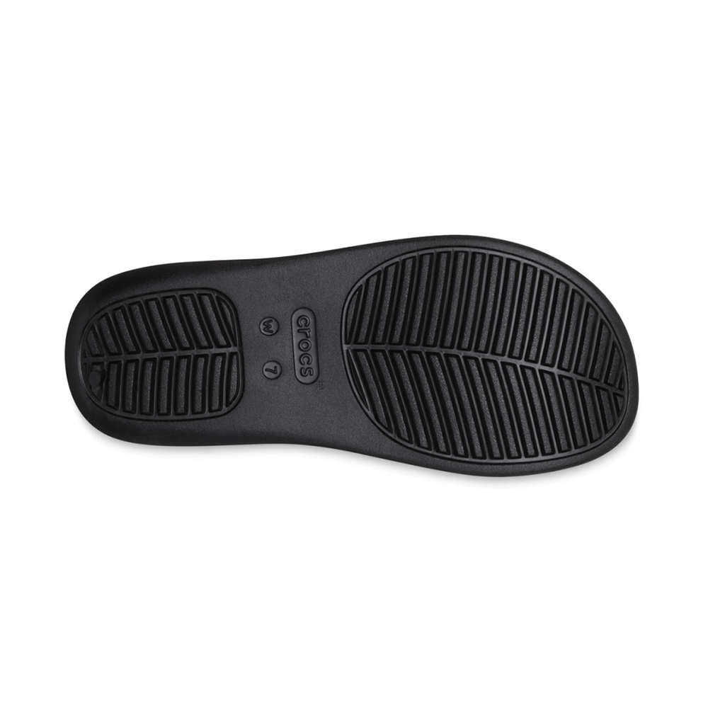 Papuci de plajă femei CROCS  Getaway Platform Flip negri 3899DSL209410N