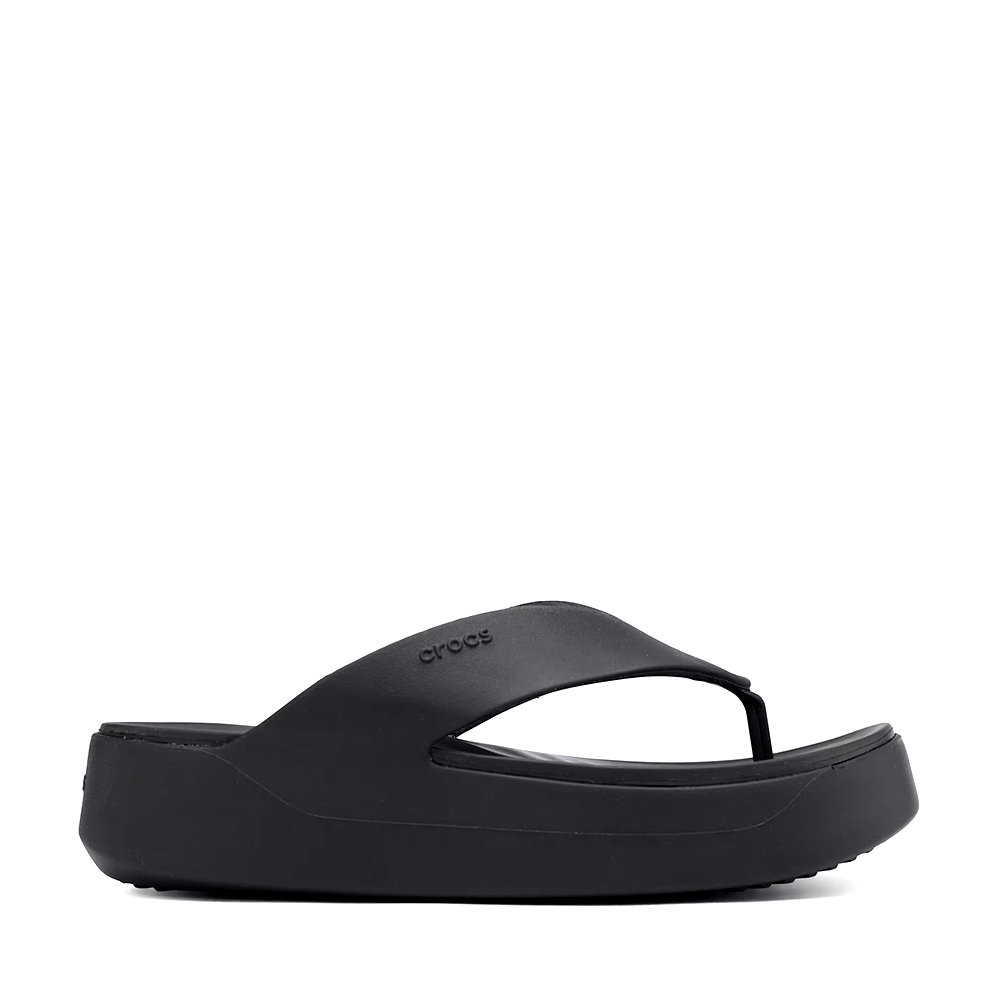 Papuci de plajă femei CROCS  Getaway Platform Flip negri 3899DSL209410N