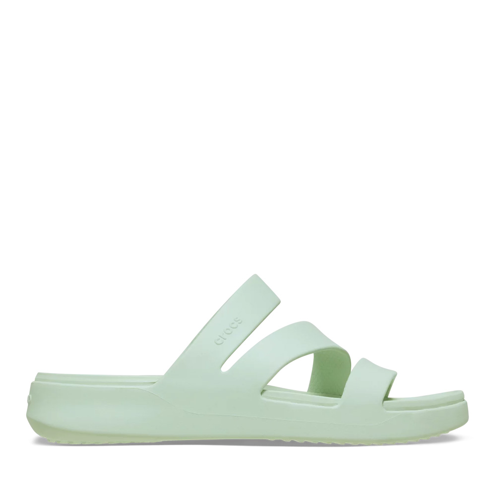 Crocs Papuci de plajă femei CROCS Getaway Srappy mint tint