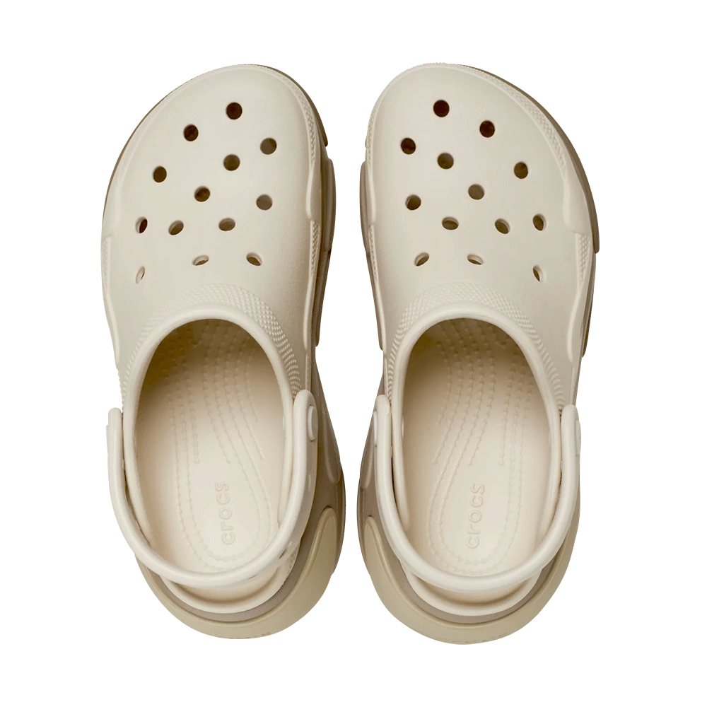 Saboți femei CROCS Bubble Crush Clog taupe 3909DSL210061TA