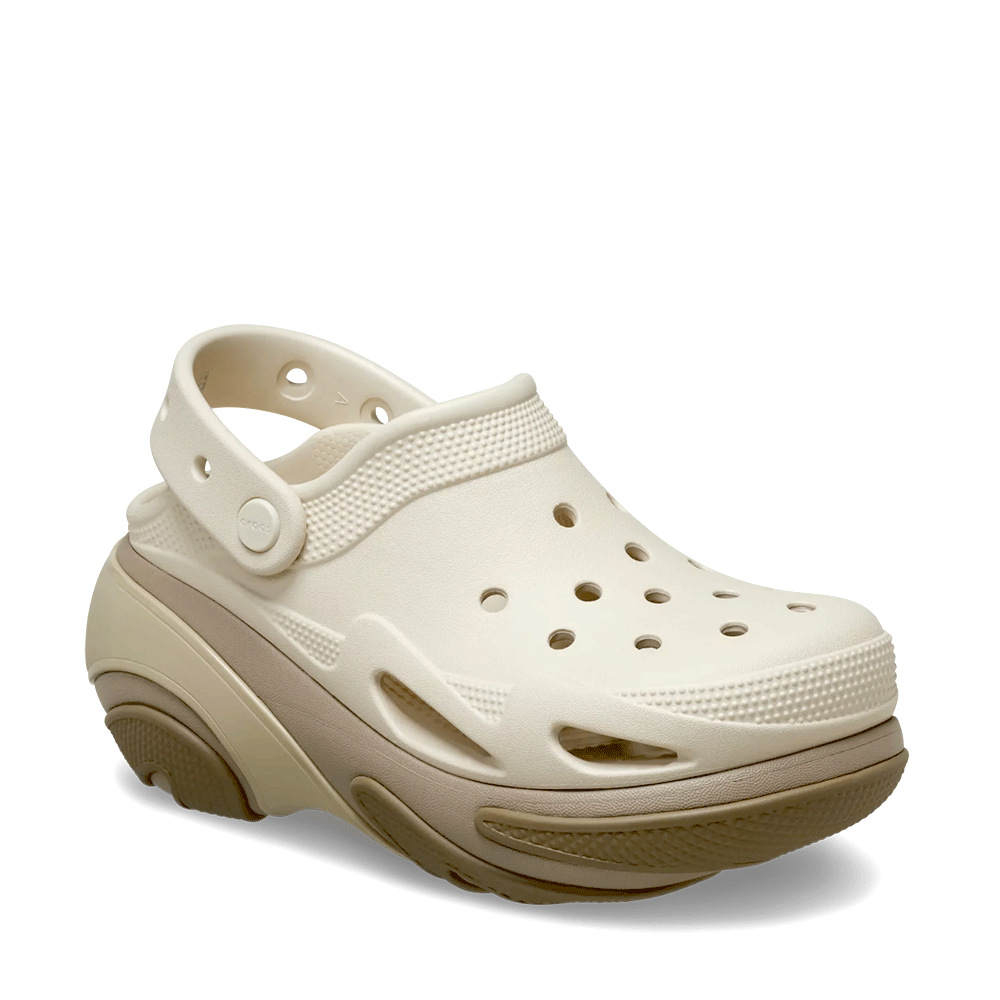 Saboți femei CROCS Bubble Crush Clog taupe 3909DSL210061TA