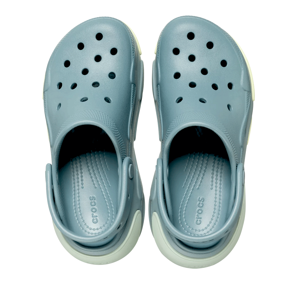 Saboți femei CROCS Bubble Crush Clog verzi 3909DSL210061V