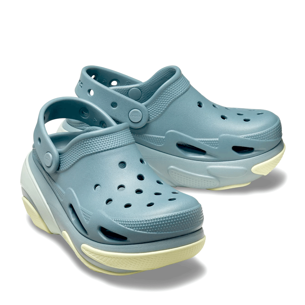 Saboți femei CROCS Bubble Crush Clog verzi 3909DSL210061V