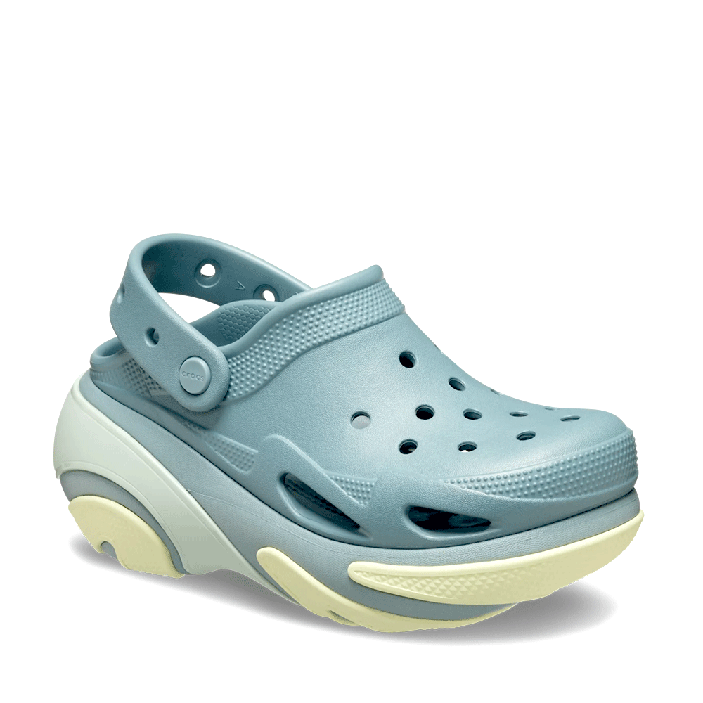 Saboți femei CROCS Bubble Crush Clog verzi 3909DSL210061V