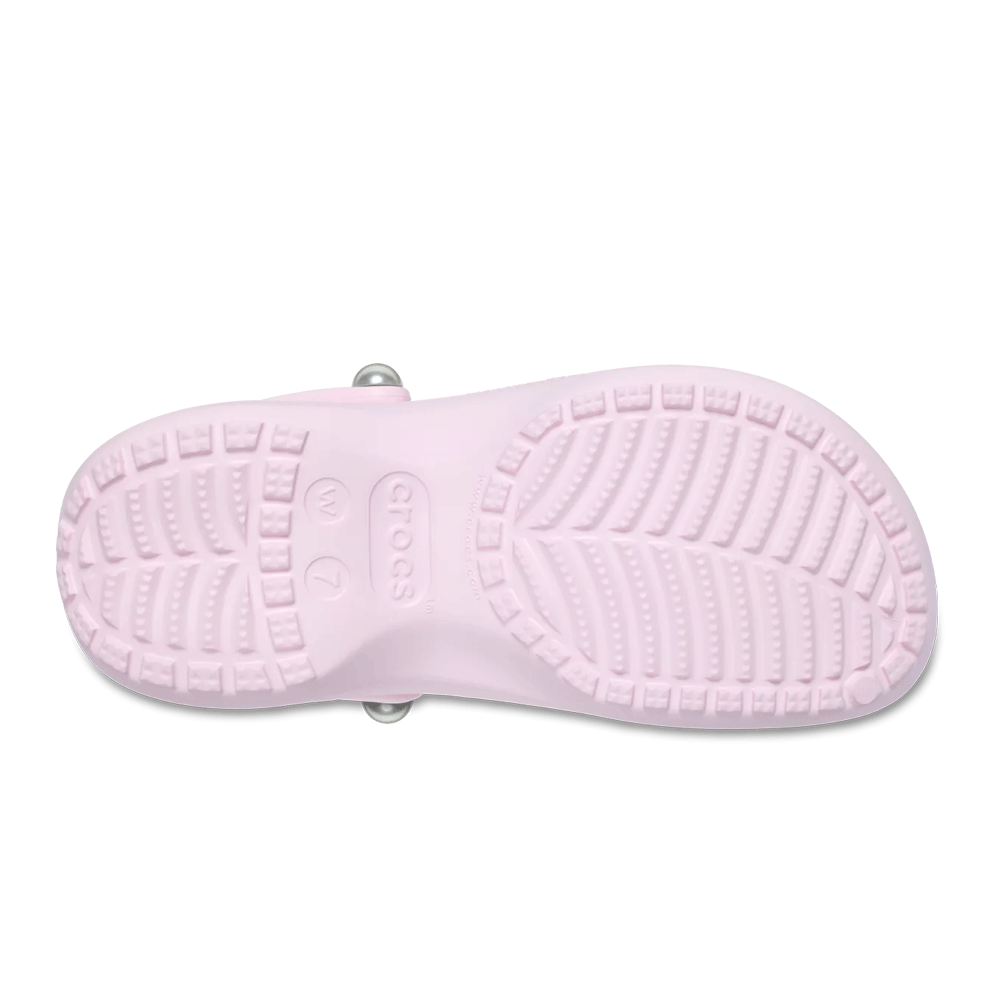 Saboți femei CROCS Classic Platform Pearl Clog roz 3899DSL211231RO