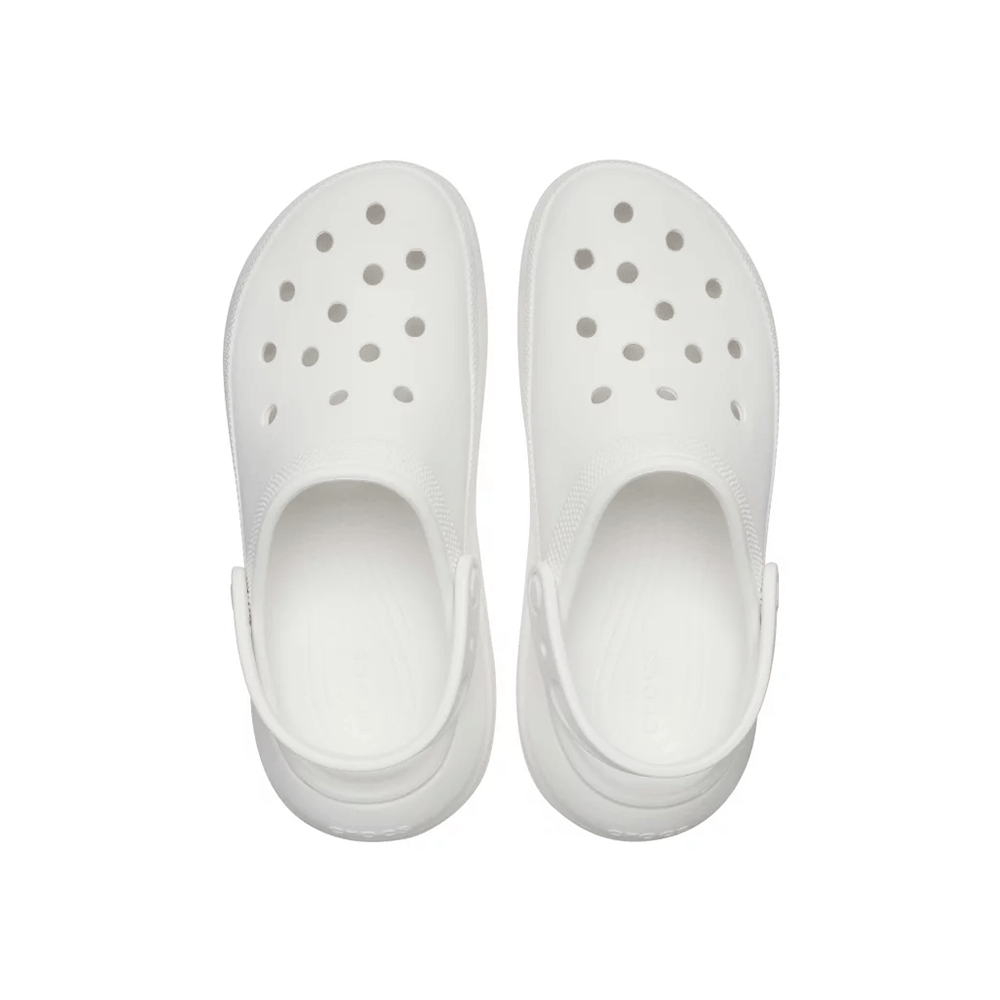 Saboți femei CROCS  Crush Clog albi 3899DSL207521A