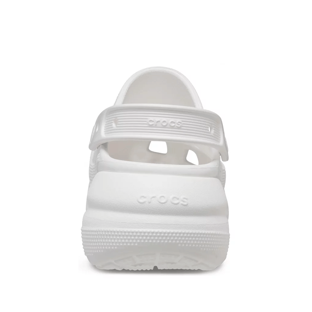 Saboți femei CROCS  Crush Clog albi 3899DSL207521A