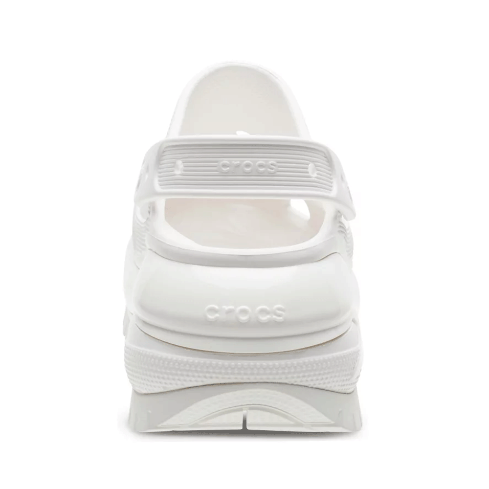 Saboți femei CROCS Mega Crush Clog albi 3909DSL207988A