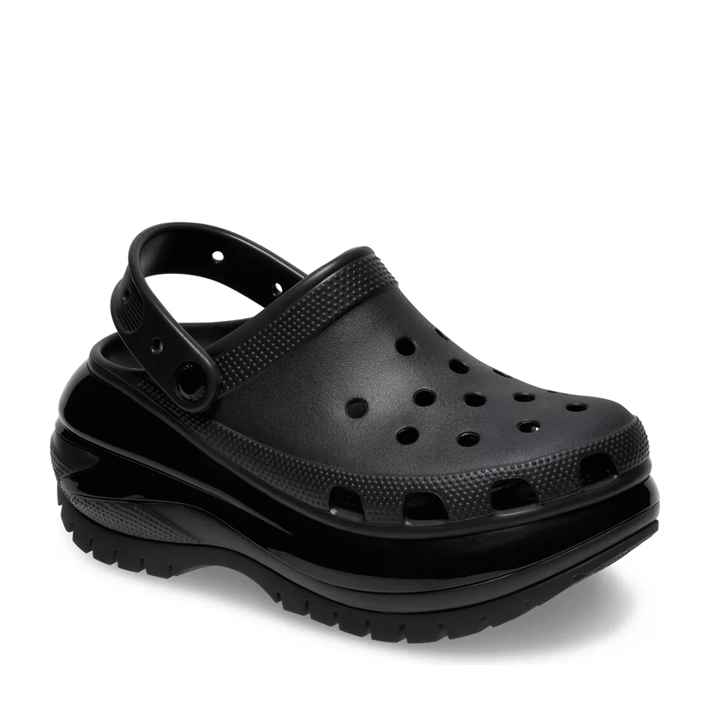 Saboți femei CROCS Mega Crush Clog negri 3909DSL207988N