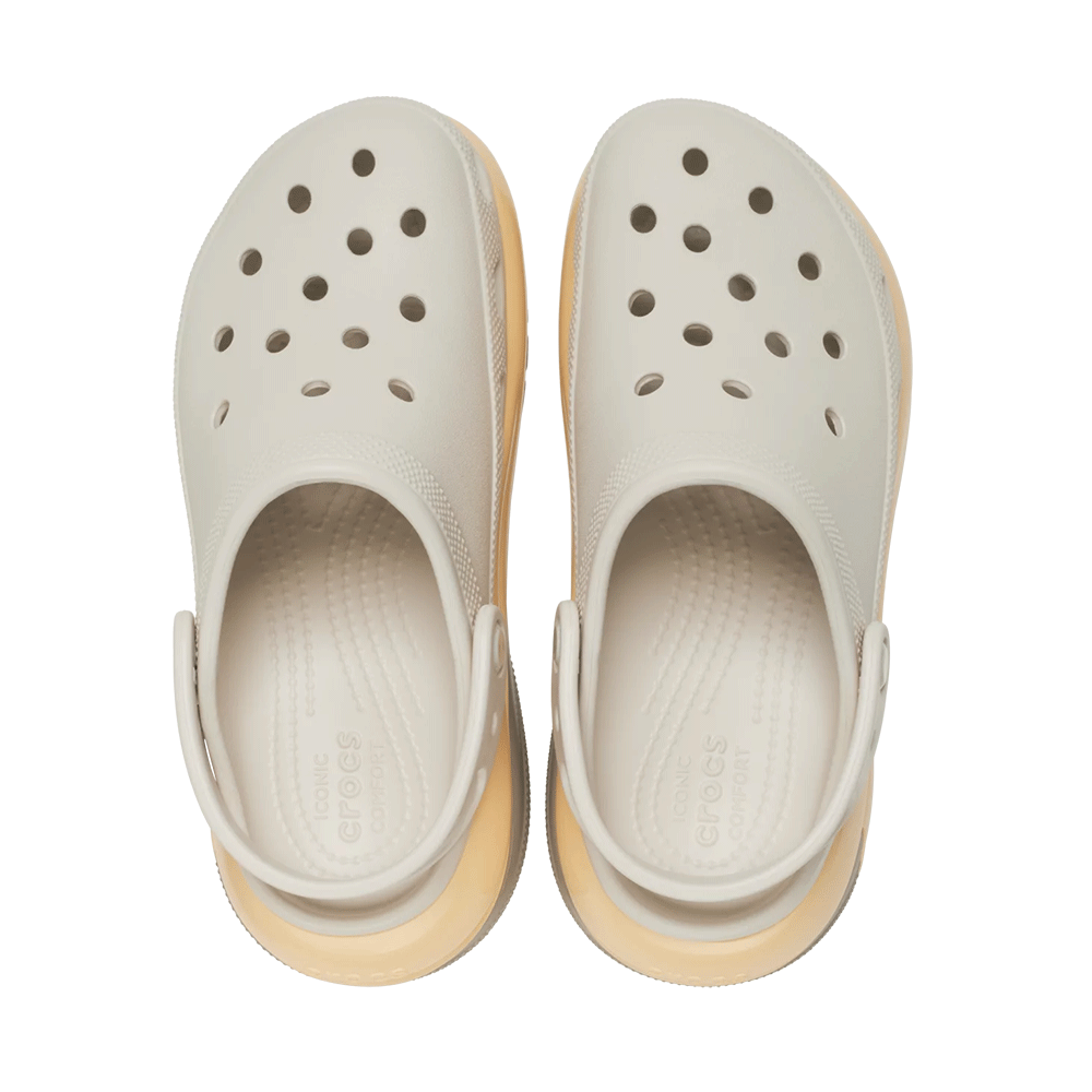 Saboți femei CROCS Mega Crush Clog taupe 3909DSL207988TA