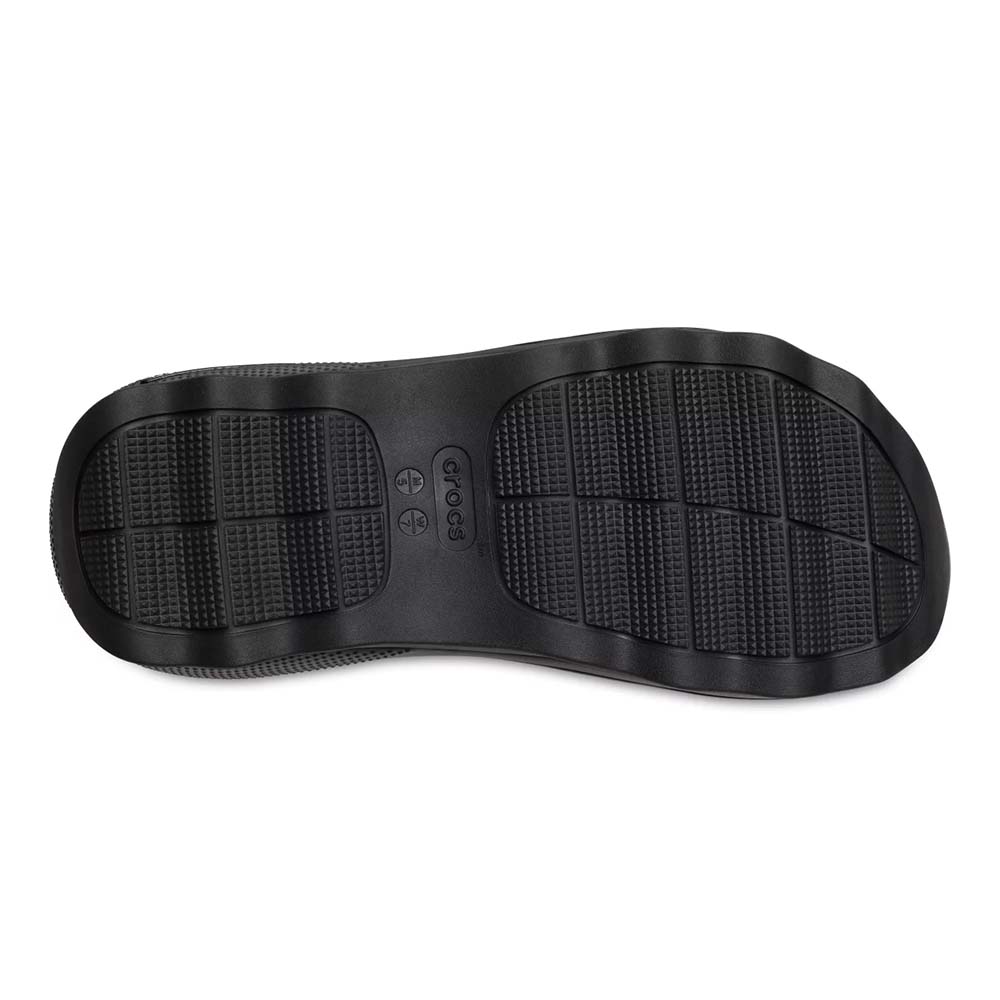 Saboți femei CROCS Mega Crush Triple Strap negri 3909DSL209842N