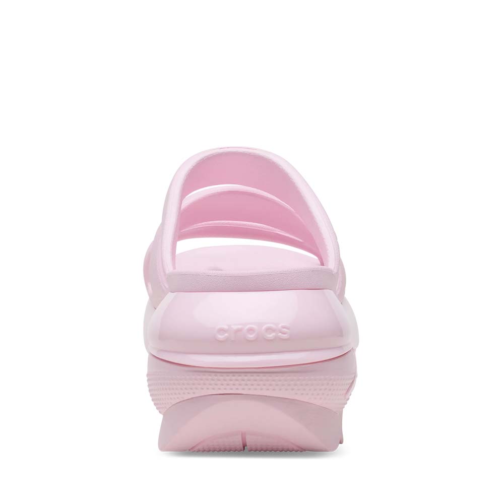 Saboți femei CROCS Mega Crush Triple Strap Pink Milk 3909DSL209842RO