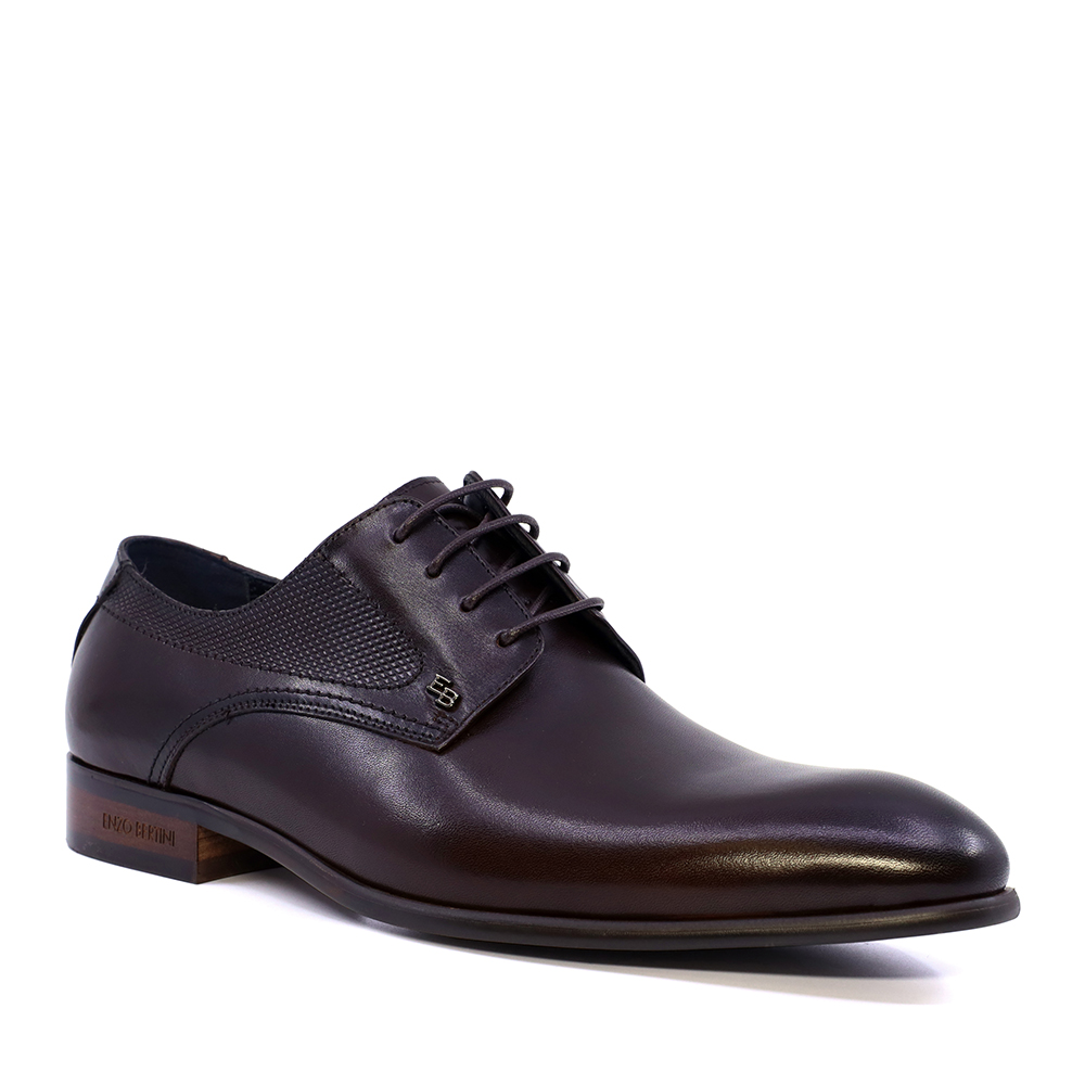 Pantofi derby bărbați Enzo Bertini maro din piele naturală 1789BP2068M