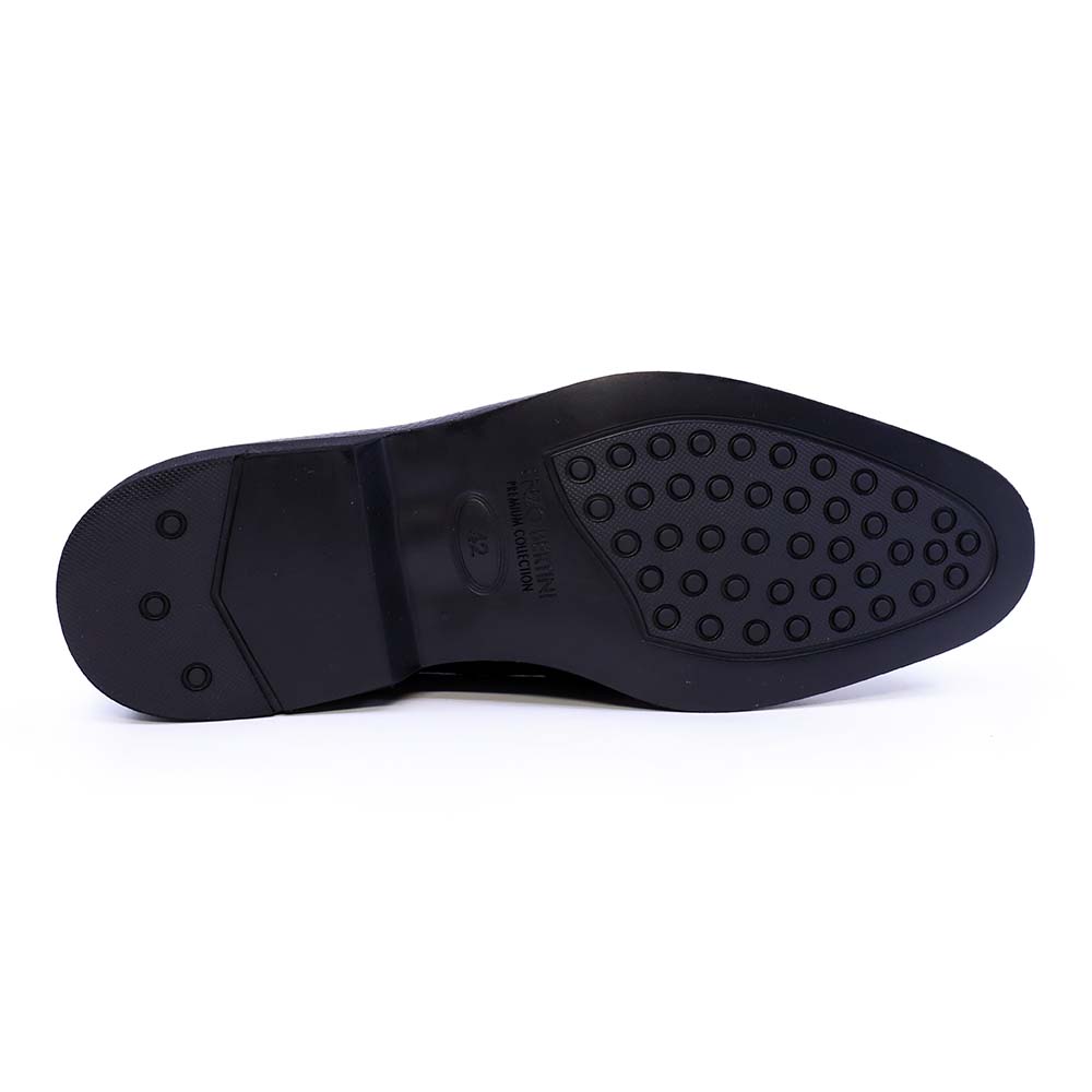 Pantofi derby bărbați Enzo Bertini Premium Collection negri din piele naturală 3389BP1432N