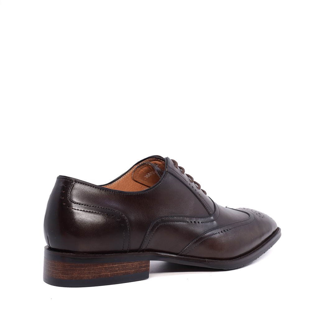 Pantofi oxford bărbați Enzo Bertini Premium Collection maro din piele naturală 1647BP2277M