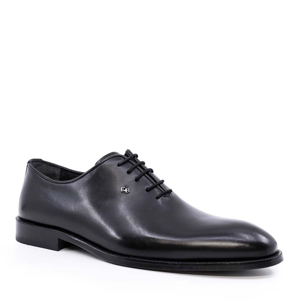 Pantofi oxford bărbați Enzo Bertini Premium Collection negri din piele naturală 3389BP2360N