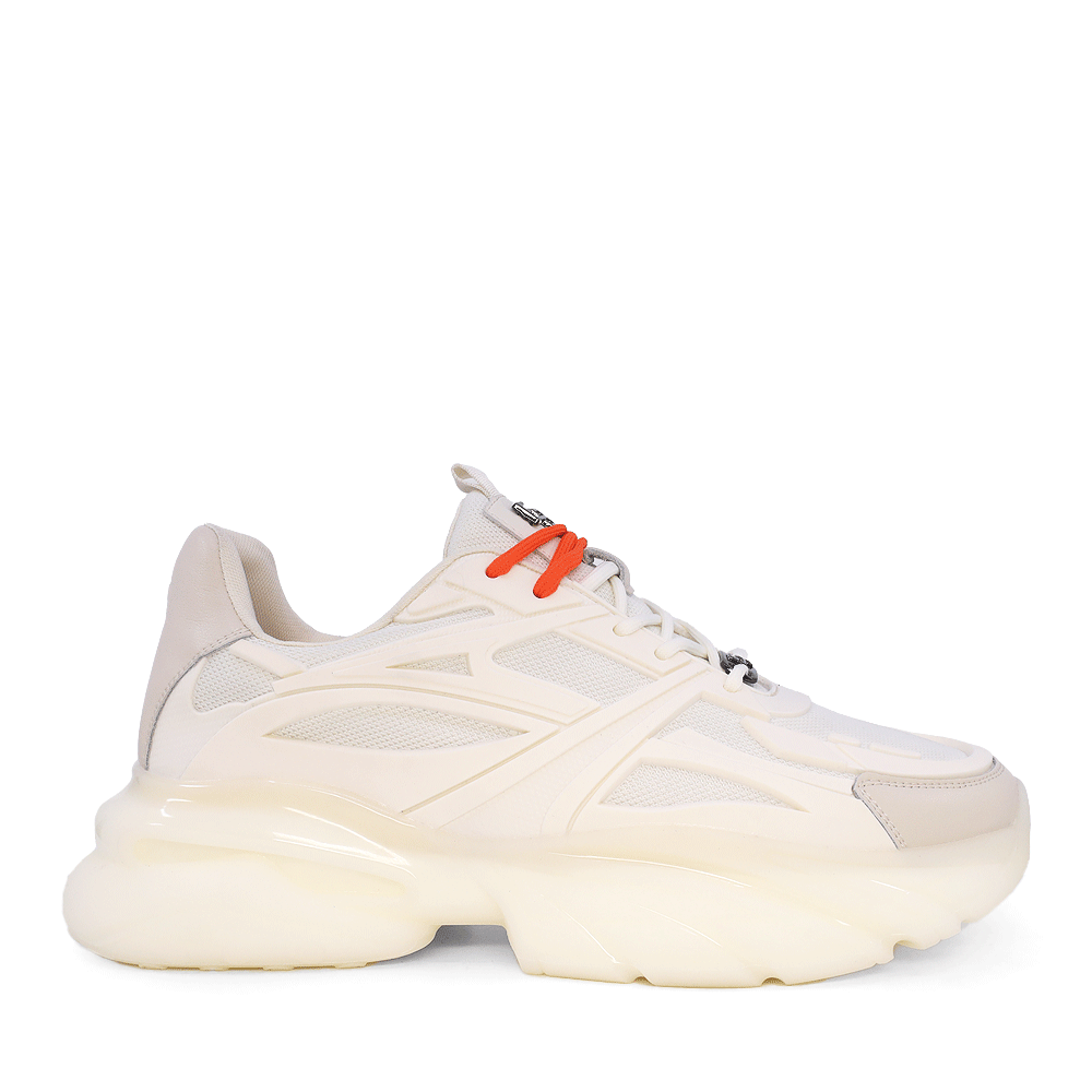 Sneakers bărbați Enzo Bertini bej din piele naturală  și textil  3867BP431BE