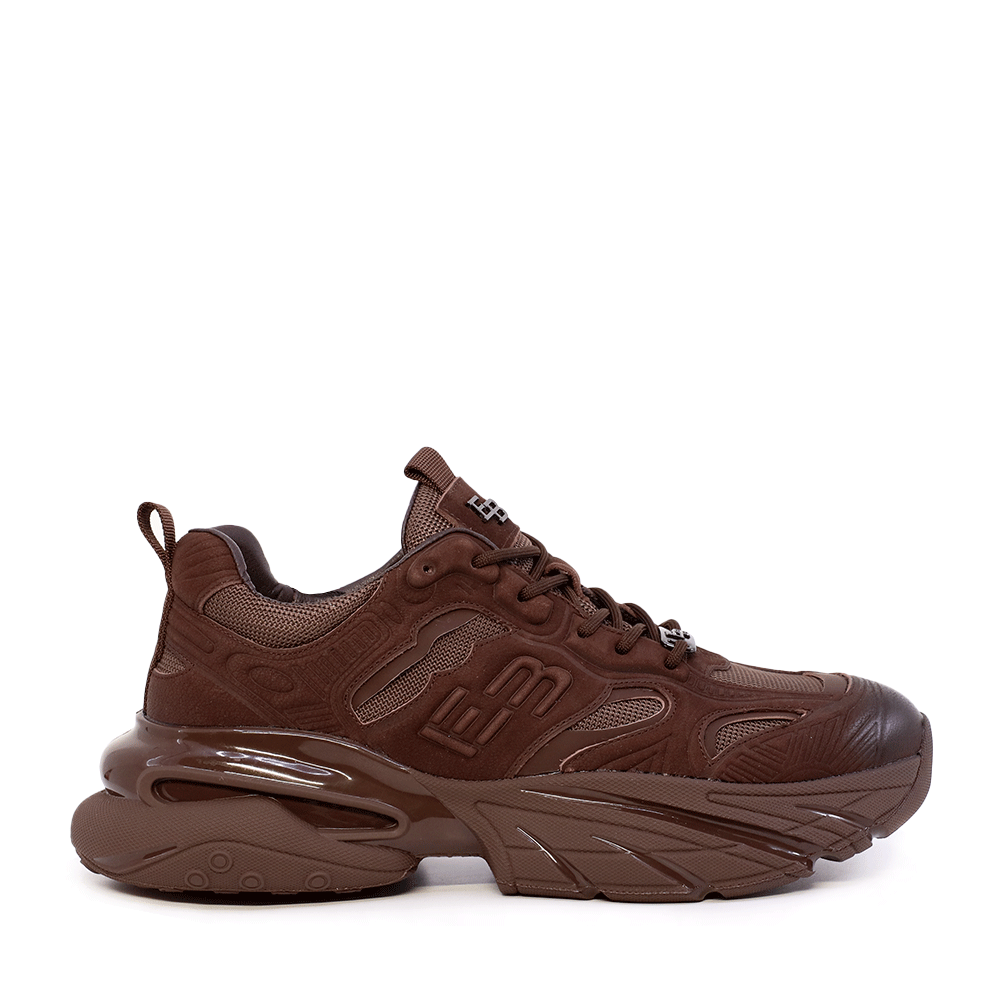 Enzo Bertini Sneakers bărbați Enzo Bertini maro din piele