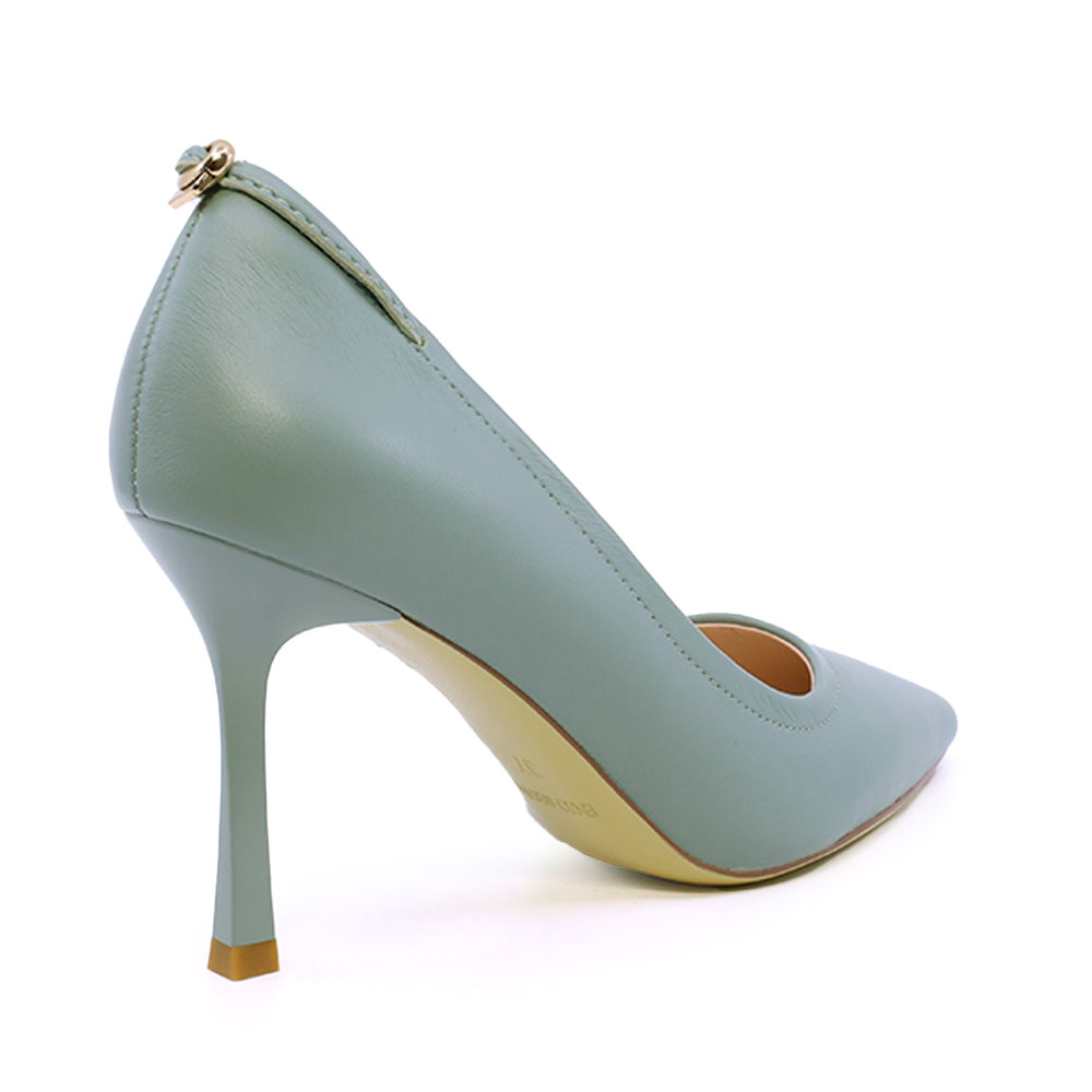 Pantofi stletto femei Enzo Bertini turcoaz din piele 3869DP326TU
