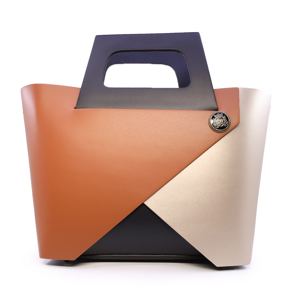 Poșetă tote femei Enzo Bertini maro cognac 154posp3355co