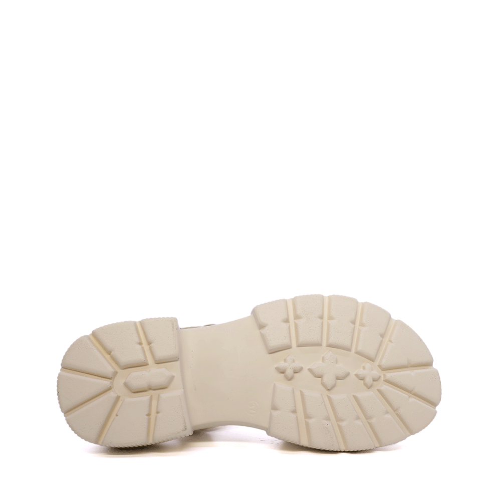 Sandale femei Enzo Bertini bej din piele 1397DS1462BE