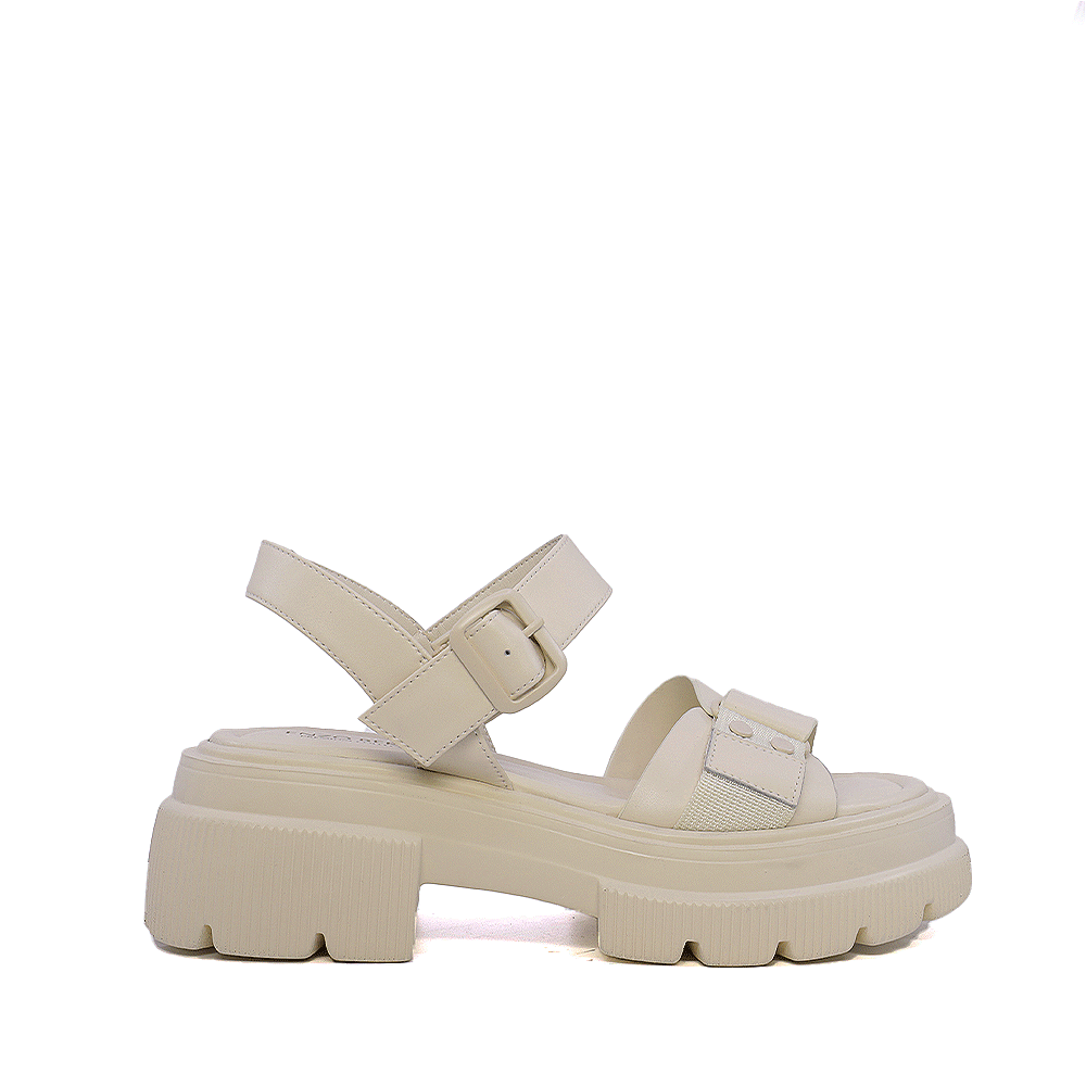 Sandale femei Enzo Bertini bej din piele 1397DS1462BE
