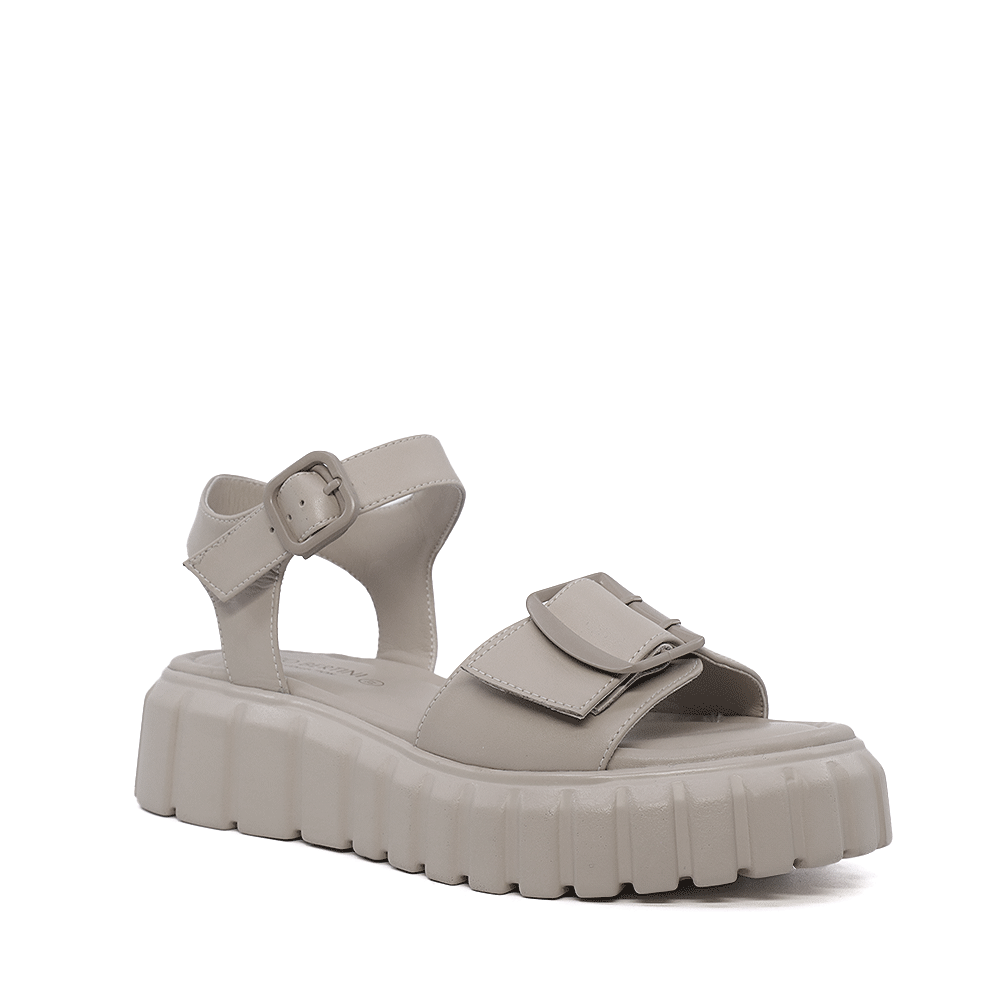 Sandale femei Enzo Bertini gri din piele 1397DS1211GH