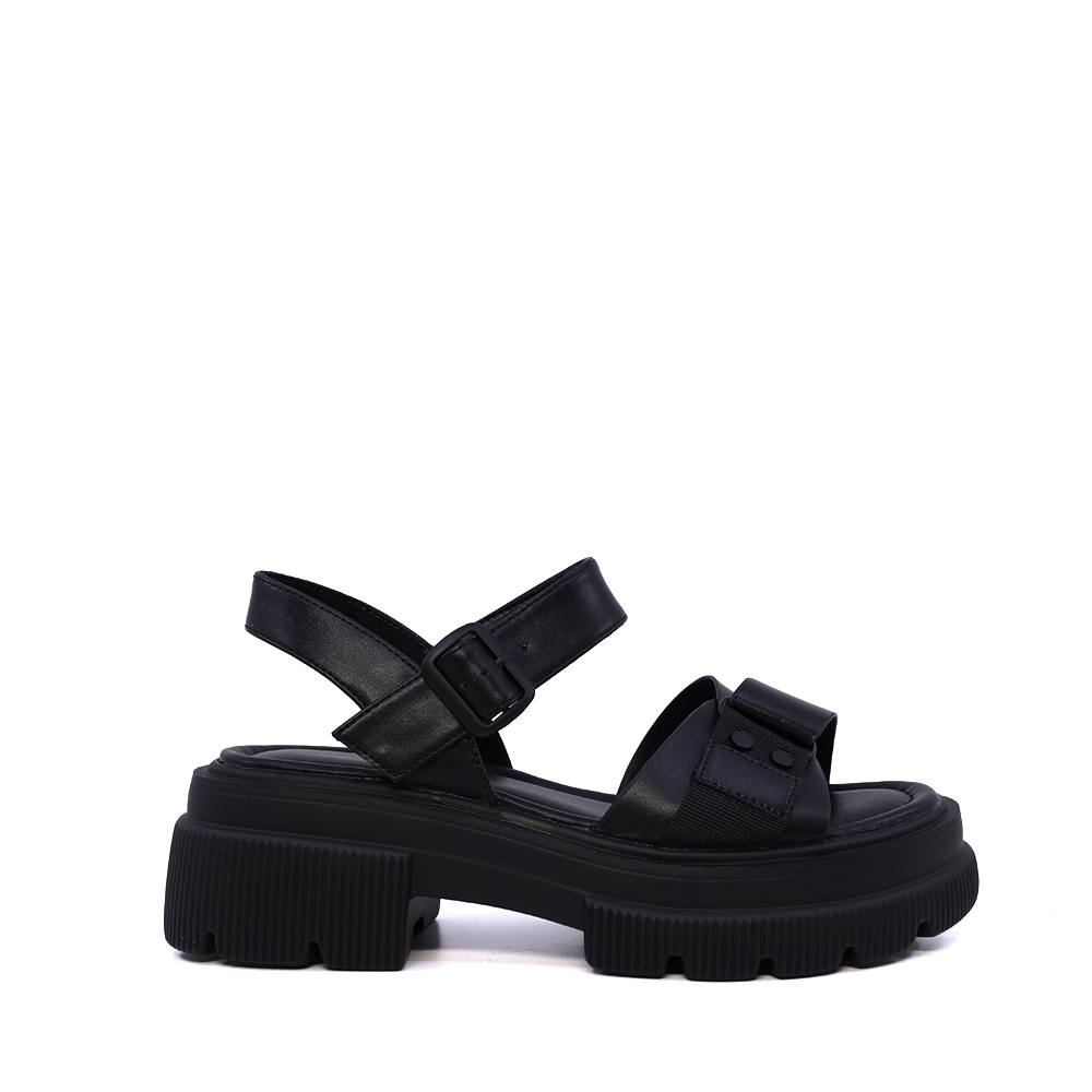 Sandale femei Enzo Bertini negre din piele 1397DS1462N