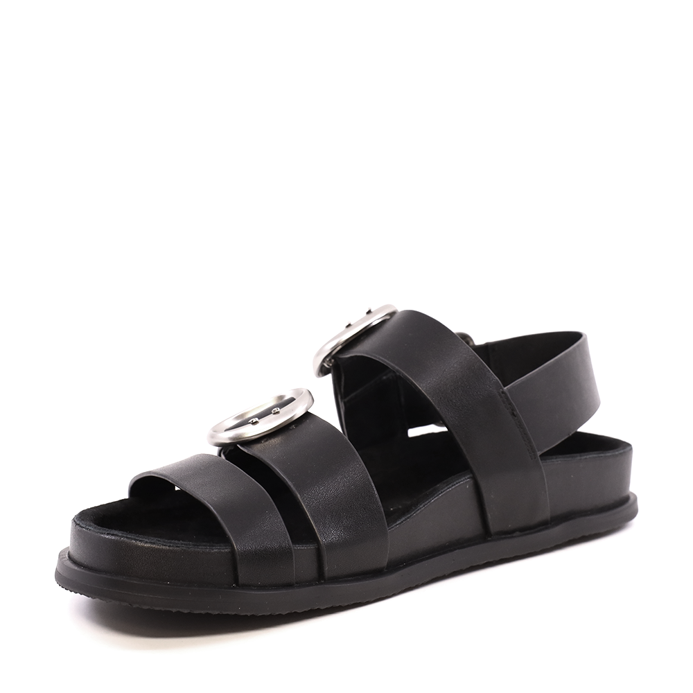 Sandale femei Enzo Bertini negre din piele  2279DS820910N