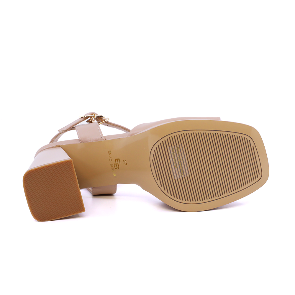 Sandale femei Enzo Bertini nude din piele  1119DS0347NU
