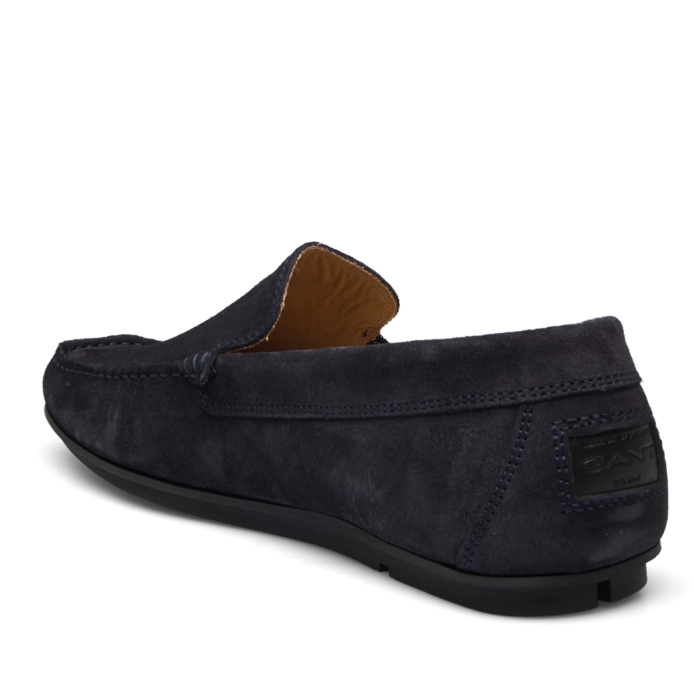 Mocasini bărbați Gant Wilmon bleumarin  din piele întoarsă 1749BM633914VBL