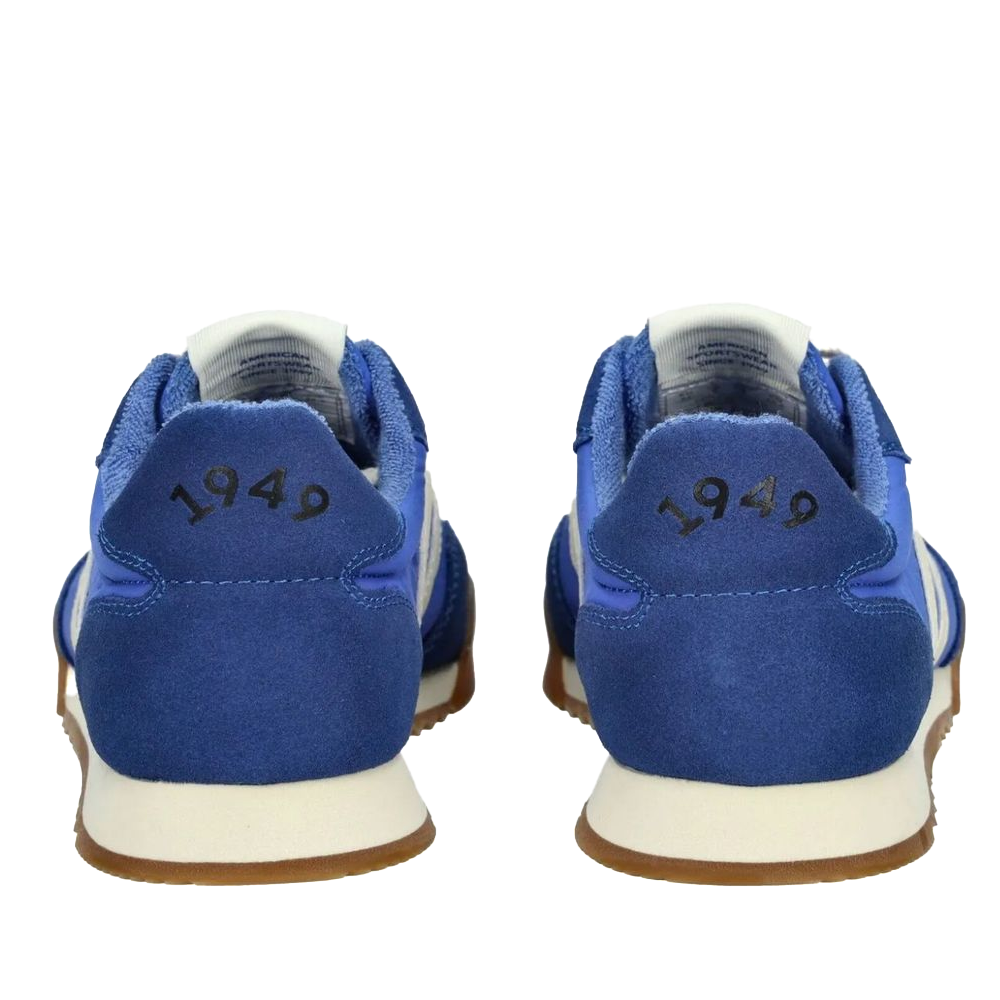 Sneakers bărbați Gant linia  Baylle bleumarin din piele întoarsă și textil  1749BP633837VBL